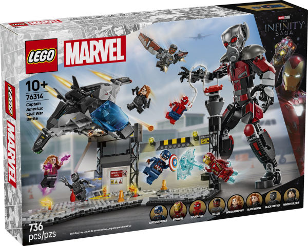 LEGO Super Heroes Marvel Captain America: Civil War Action Battle 76314