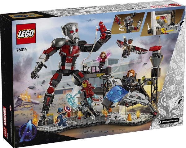LEGO Super Heroes Marvel Captain America: Civil War Action Battle 76314