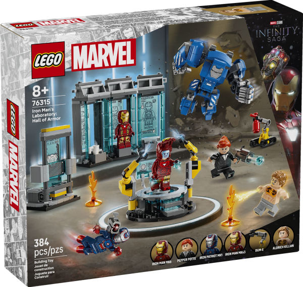 LEGO Super Heroes Marvel Iron Man's Laboratory: Hall of Armor 76315
