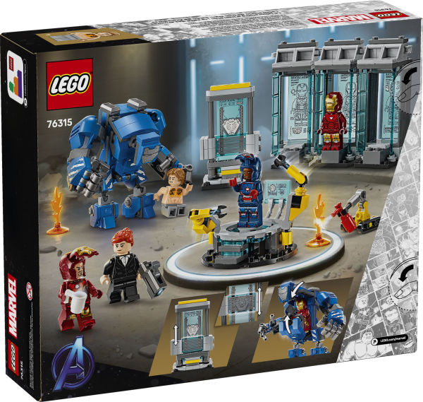 LEGO Super Heroes Marvel Iron Man's Laboratory: Hall of Armor 76315