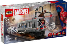 Alternative view 6 of LEGO Super Heroes Marvel Spider-Man vs. Doc Ock Subway Train Scene 76321
