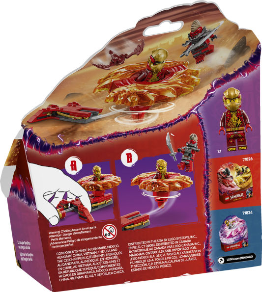 LEGO Ninjago Kai's Dragon Spinjitzu Spinner 71823