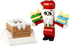 Alternative view 1 of LEGO Creator Christmas Chimney Fun with Santa 30692