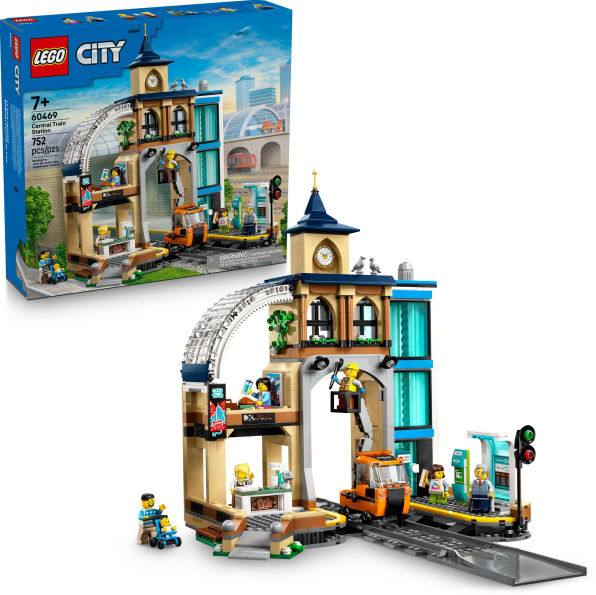 LEGO City Trains Central Train Station 60469