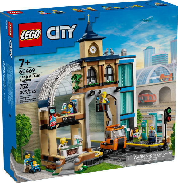 LEGO City Trains Central Train Station 60469