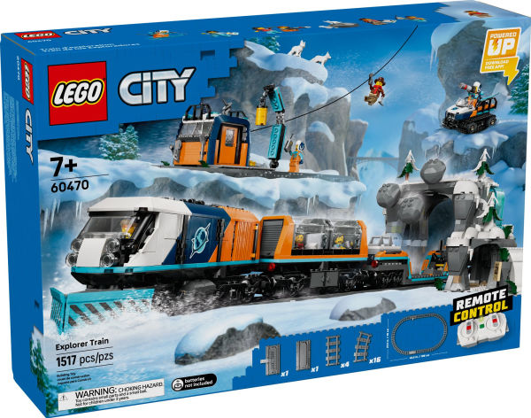 LEGO City Trains Explorers' Arctic Polar Express Train 60470