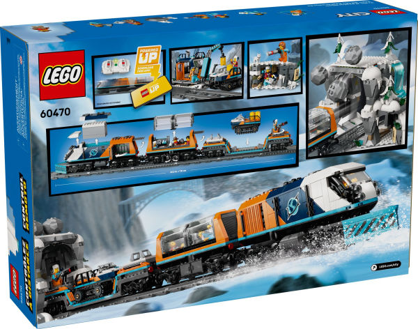 LEGO City Trains Explorers' Arctic Polar Express Train 60470