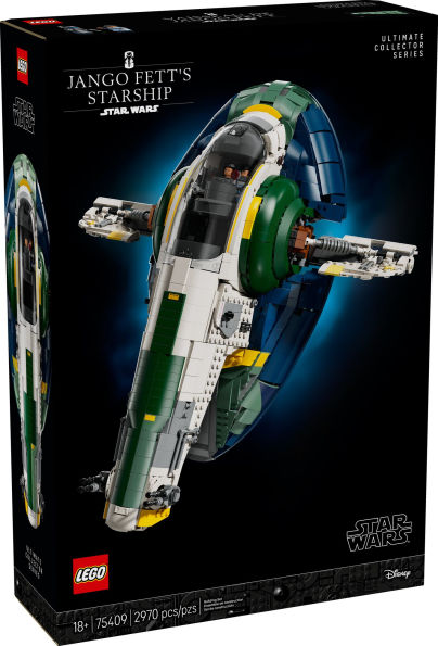 LEGO Star Wars Jango Fett's Firespray-Class Starship 75409