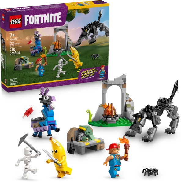 LEGO Fortnite Peely & Sparkplug's Camp 77075