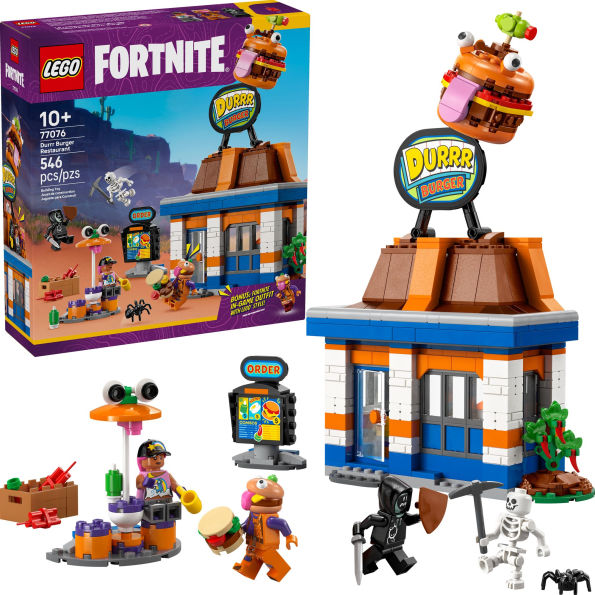 LEGO Fortnite Durrr Burger Restaurant Kids Toy 77076