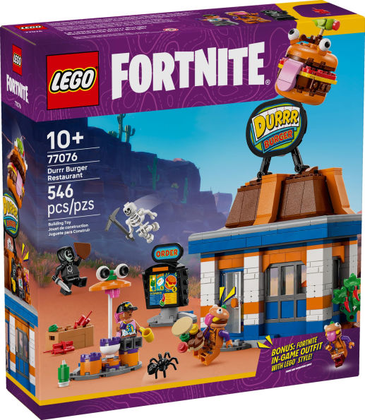 LEGO Fortnite Durrr Burger Restaurant Kids Toy 77076