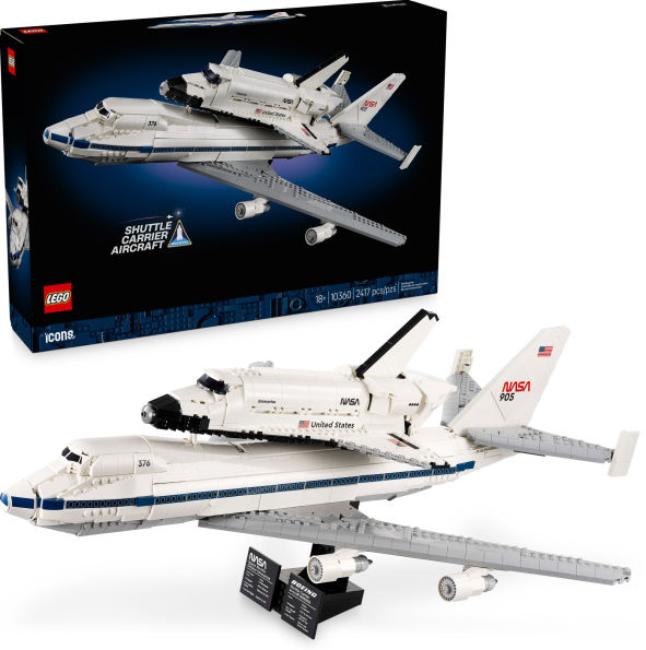 LEGO Icons Shuttle Carrier Aircraft 10360