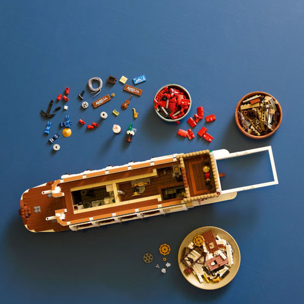 LEGO Ideas River Steamboat 21356