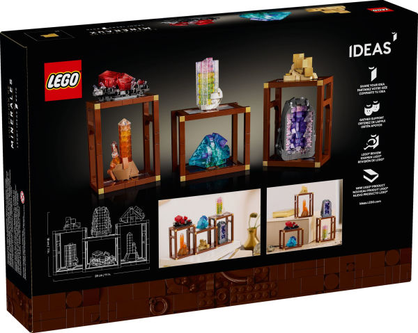 LEGO Ideas Mineral Collection 21362