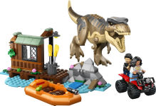 Alternative view 2 of LEGO Jurassic World T. rex River Escape 76975