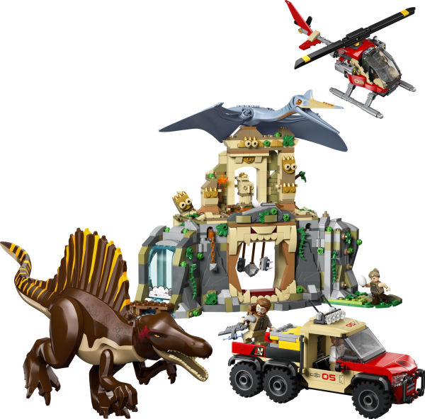 LEGO Jurassic World Spinosaurus & Quetzalcoatlus Air Mission 76976