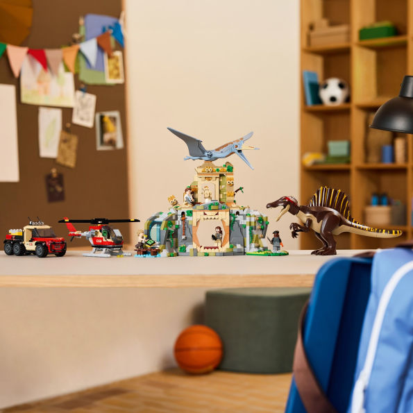 LEGO Jurassic World Spinosaurus & Quetzalcoatlus Air Mission 76976