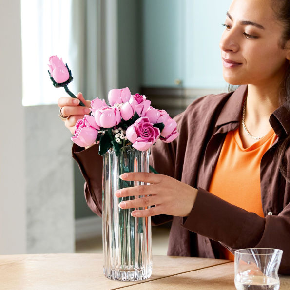 LEGO Botanicals 10374 Bouquet of Pink Roses