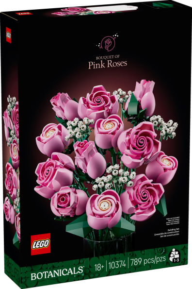 LEGO Botanicals 10374 Bouquet of Pink Roses