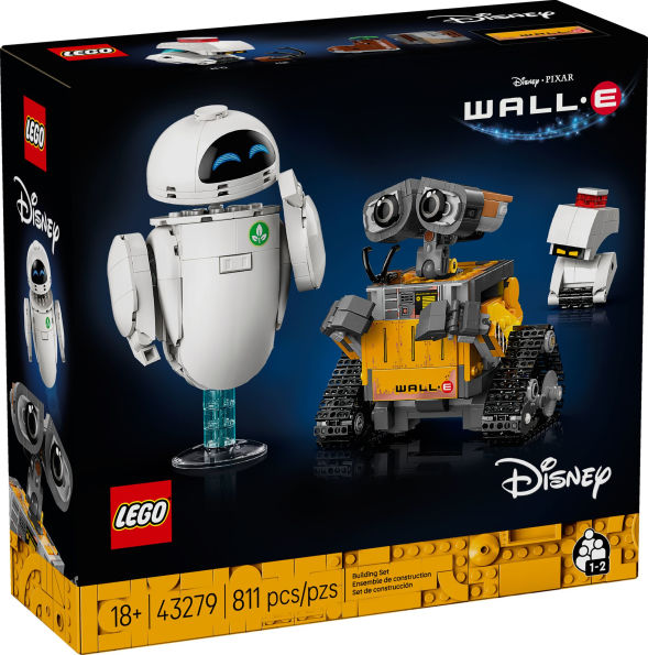 LEGO Disney Pixar WALL-E and EVE 43279