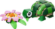 Title: LEGO Creator Turtle with a Water Lily Flower 31377