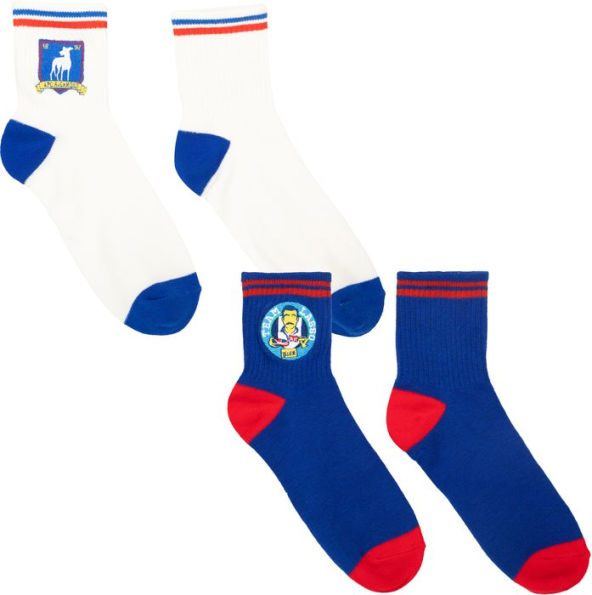 Ted Lasso 2 pack Logo Crew Socks
