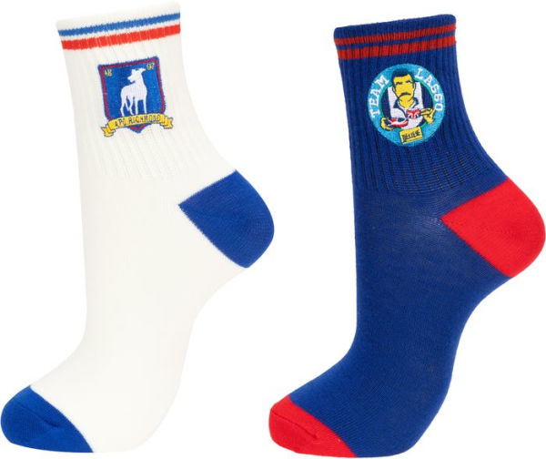 Ted Lasso 2 pack Logo Crew Socks