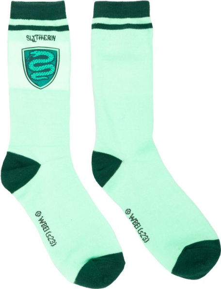 Harry Potter Slytherin Striped House Crew Sock