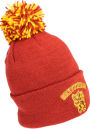 Alternative view 4 of Harry Potter Gryffindor Cuffed Beanie with Pom and Embroidered Details