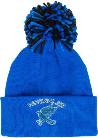 Title: Harry Potter Ravenclaw Cuffed Beanie with Pom and Embroidered Details