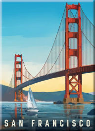 Title: San Francisco, CA: Under Golden Gate Magnet