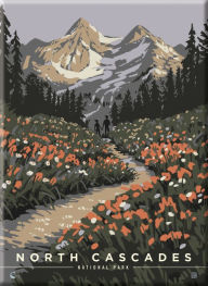 Title: North Cascades NP: Summer Hike Magnet