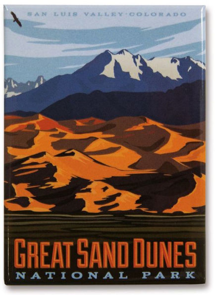 Great Sand Dunes NP Magnet