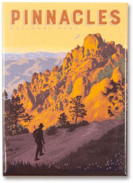 Title: Pinnacles NP High Peaks Trail Magnet
