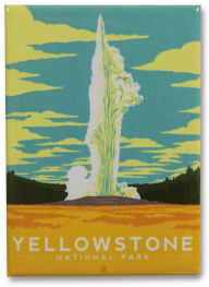 Title: Yellowstone NP Old Faithful Magnet