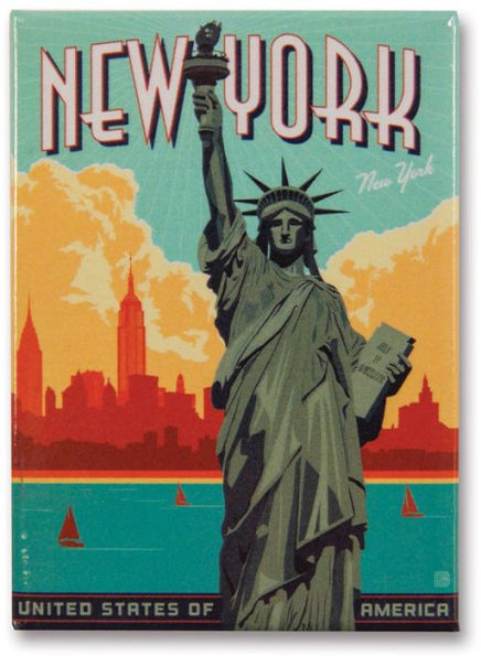 NYC Lady Liberty Magnet