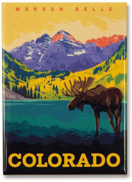 Maroon Bells, CO Magnet