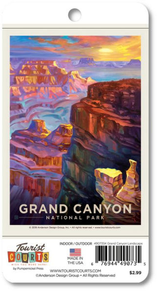 Grand Canyon NP Landscape Vertical Sticker