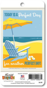 Title: Another Perfect Day Vertical Sticker