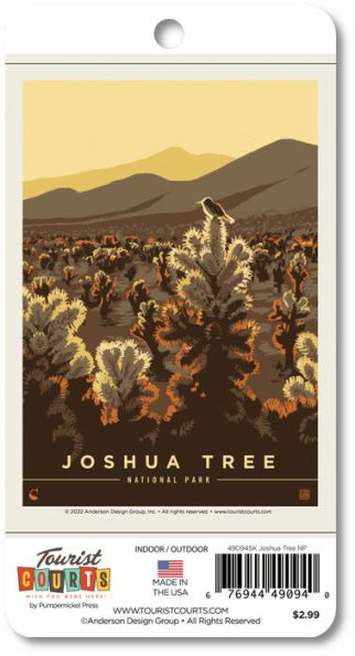 Joshua Tree NP Vertical Sticker