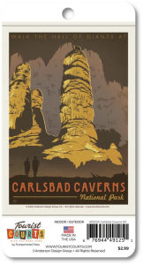 Title: Carlsbad Caverns NP Vertical Sticker