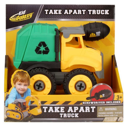 kid galaxy take apart truck trailer