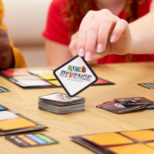 Rubik's Puzzle Brain Teaser Game Card Game