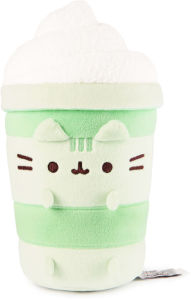 Title: Pusheen Sips Matcha Drink
