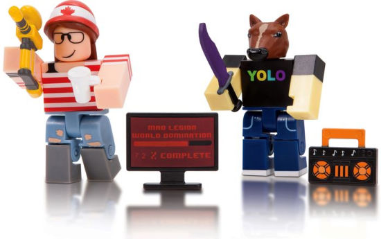 Roblox Game Pack Assortment By Jazwares Llc Barnes Noble - toys hobbies new roblox series 2 blind bag box figure