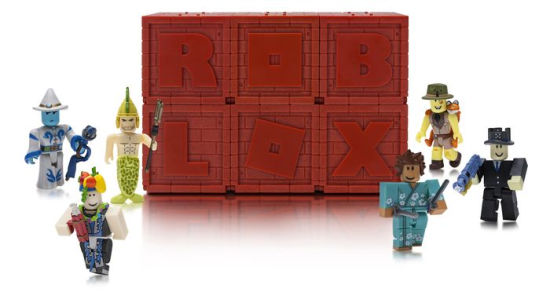 Roblox Mystery Figures Series 4 By Jazwares Llc Barnes Noble - closed roblox mystery toy box figure assortment series 1 giveaway