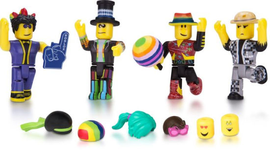 Roblox Mix Match Set Assortment By Jazwares Llc Barnes Noble - videos matching unboxing 12 roblox toys and redeeming their