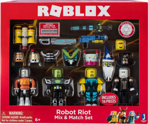 Roblox Mix Match Set Assortment By Jazwares Llc Barnes Noble - roblox mix match robot riot
