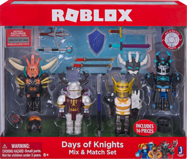 roblox days of knight mix & match set 