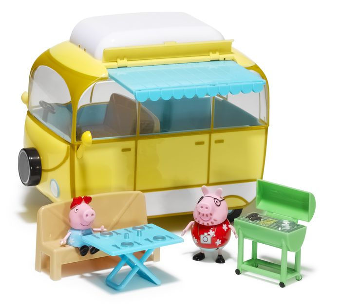 Peppa Pig - Family Campervan Playset | 681326926252 | Item | Barnes ...